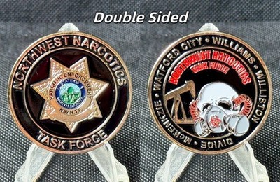 Northwest Narcotics Task Force Challenge Coin 4#F