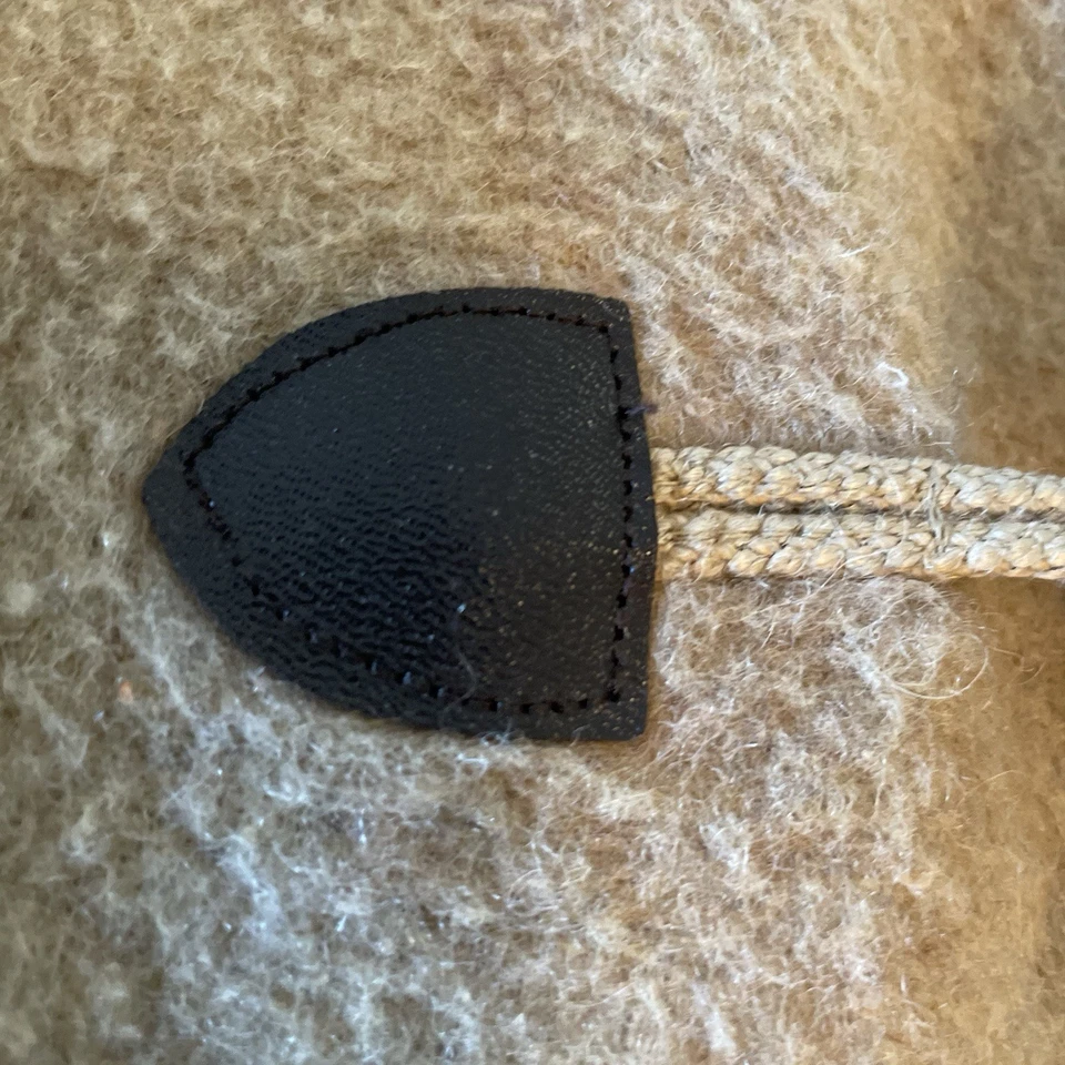 Abrigo vintage de lana Loden para hombre Loden Frey Alemania tostado L/XL Foto 4 de 4