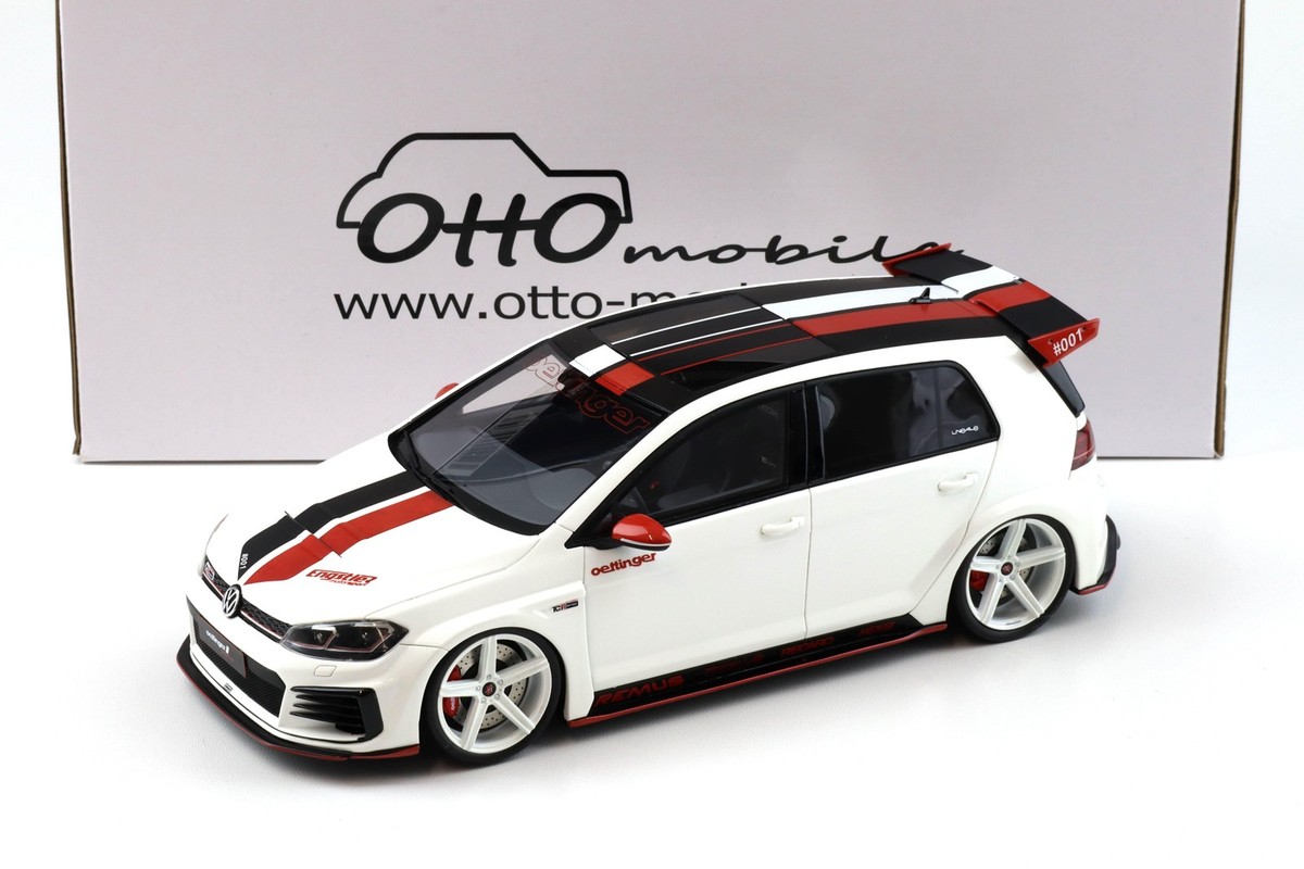 オットーモバイル1/18 フォルクスワーゲン ゴルフ Ⅶ GTI エッティンガー Volkswagen VW Golf VII GTI By Oettinger 2019 Snow-White 1 18