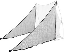 2PCS 7FT Height Shank Net Golf with Two Sandbags for Golf Hitting Nets Frame Gol