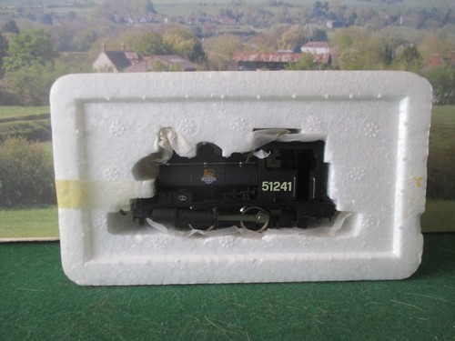 DAPOL 0-4-0 MOPS NR.51241 BR SCHWARZ FRÜHES EMBLEM - OHNE BOX. | Condition: Used