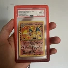 PSA 9 Signed And Sketched 2023 Charizard Classic Collection