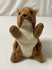 Vintage 1996 TY Beanie Baby Nuts The Squirrel Plush Stuffed Animal