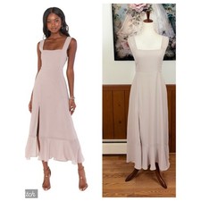 Beautiful New Show Me Your Mumu Claire Chiffon MIDI