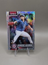 2026 Topps Series 1 Holofoil #32 Shinnosuke Ogasawara RC Washington Nationals 