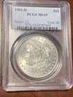 1901 O Morgan Silver Dollar PCGS MS65