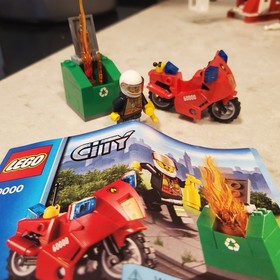LEGO CITY: Lot Of Fire Sets - 7240, 4900, 7239, 60000, Mostly Complete