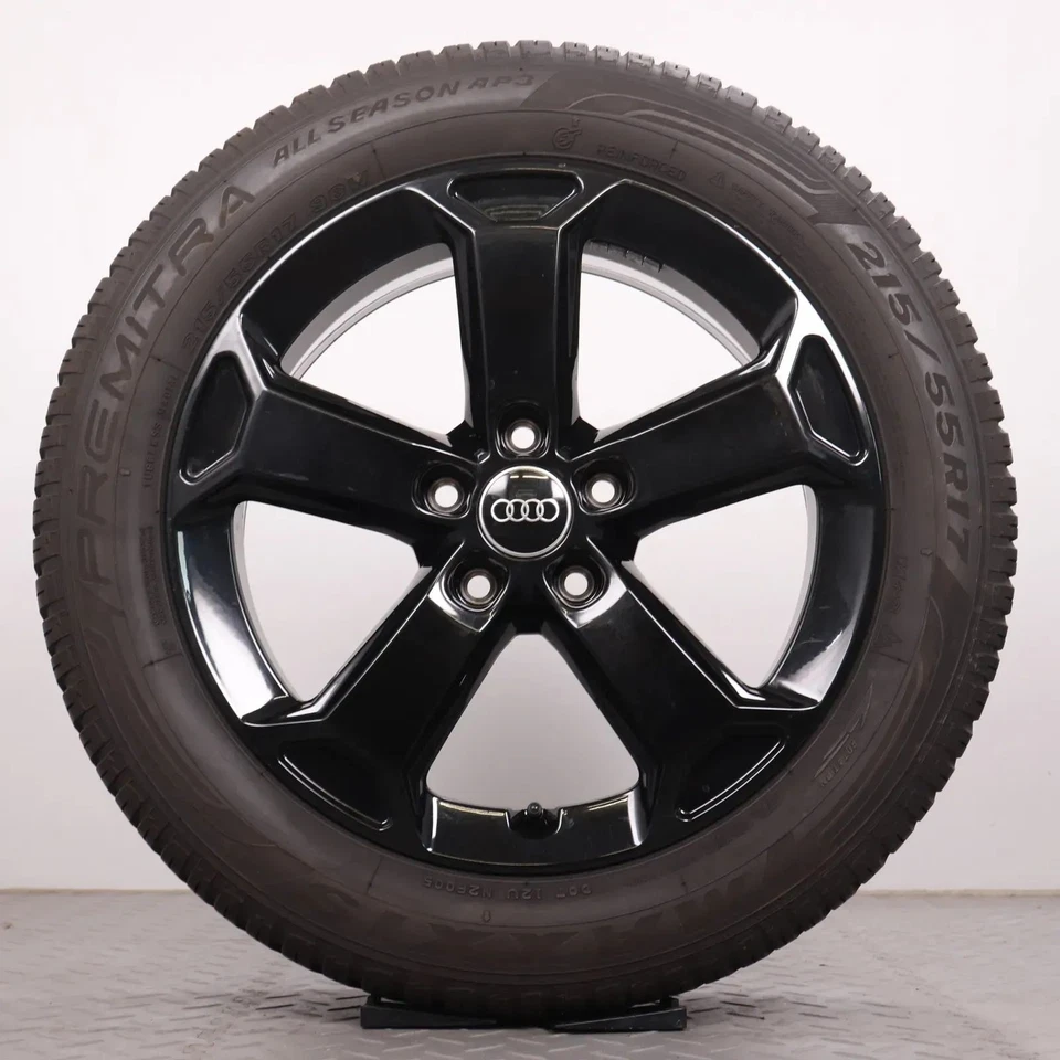 Ganzjahresräder 17 Zoll Audi Q2 SQ2 GA Original Felgen 215/55R17 Allwetterreifen - Bild 3 von 4