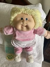 Cabbage Patch HM 19 Lemon Yellow Hair Original Outfit & Birth Certificate