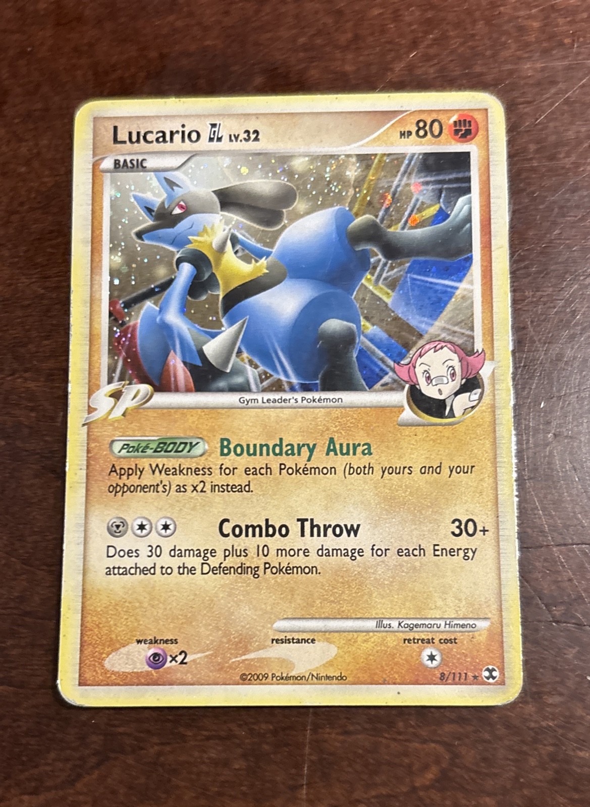 Lucario GL 8/111 Rising Rivals Holo