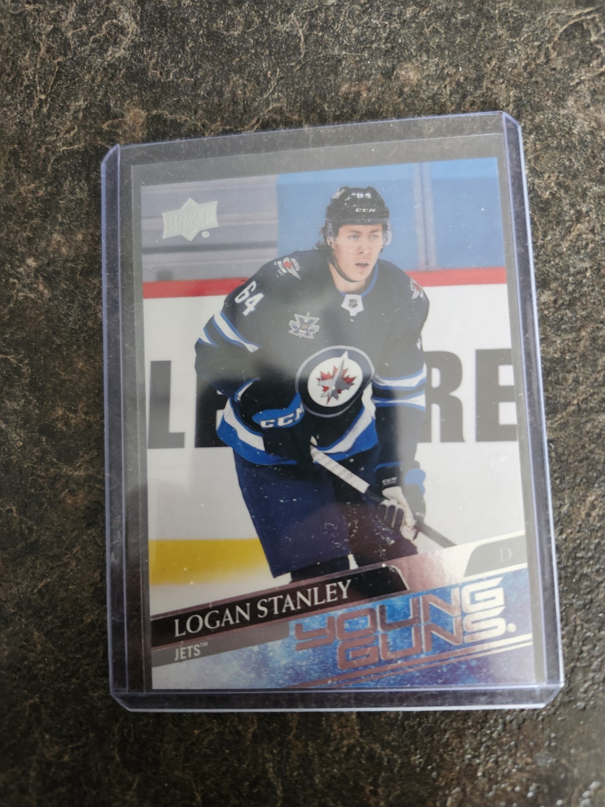 2020-21 Upper Deck Extended Series Young Guns Logan Stanley YG RC Card# 703