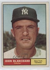 1961 Topps Johnny Blanchard #104 0z0n