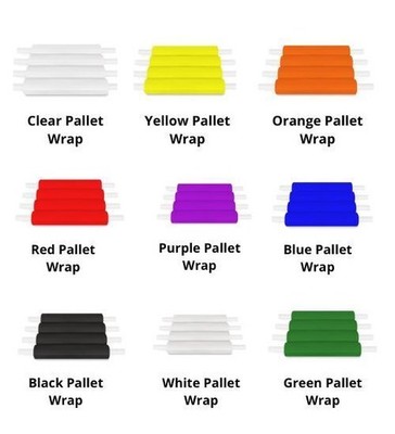 EXTENDED CORE PALLET STRETCH SHRINK WRAP PARCEL PACKAGING FILM - CLEAR/COLORS