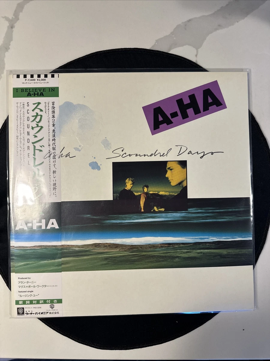 A-Ha Scoundrel Days JAPANESE LP Vinyl Record 1986 Warner Bros