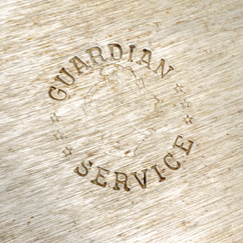 VTG Guardian Service Ware Aluminum Platter Serve Tray Cookware Handles Oven Oval - Picture 11 of 15