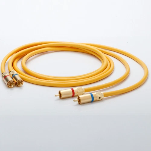 Van Den Hul Halogen Hi-END Audio RCA Cable Extend Signal Interconnect Cable New - Picture 3 of 14