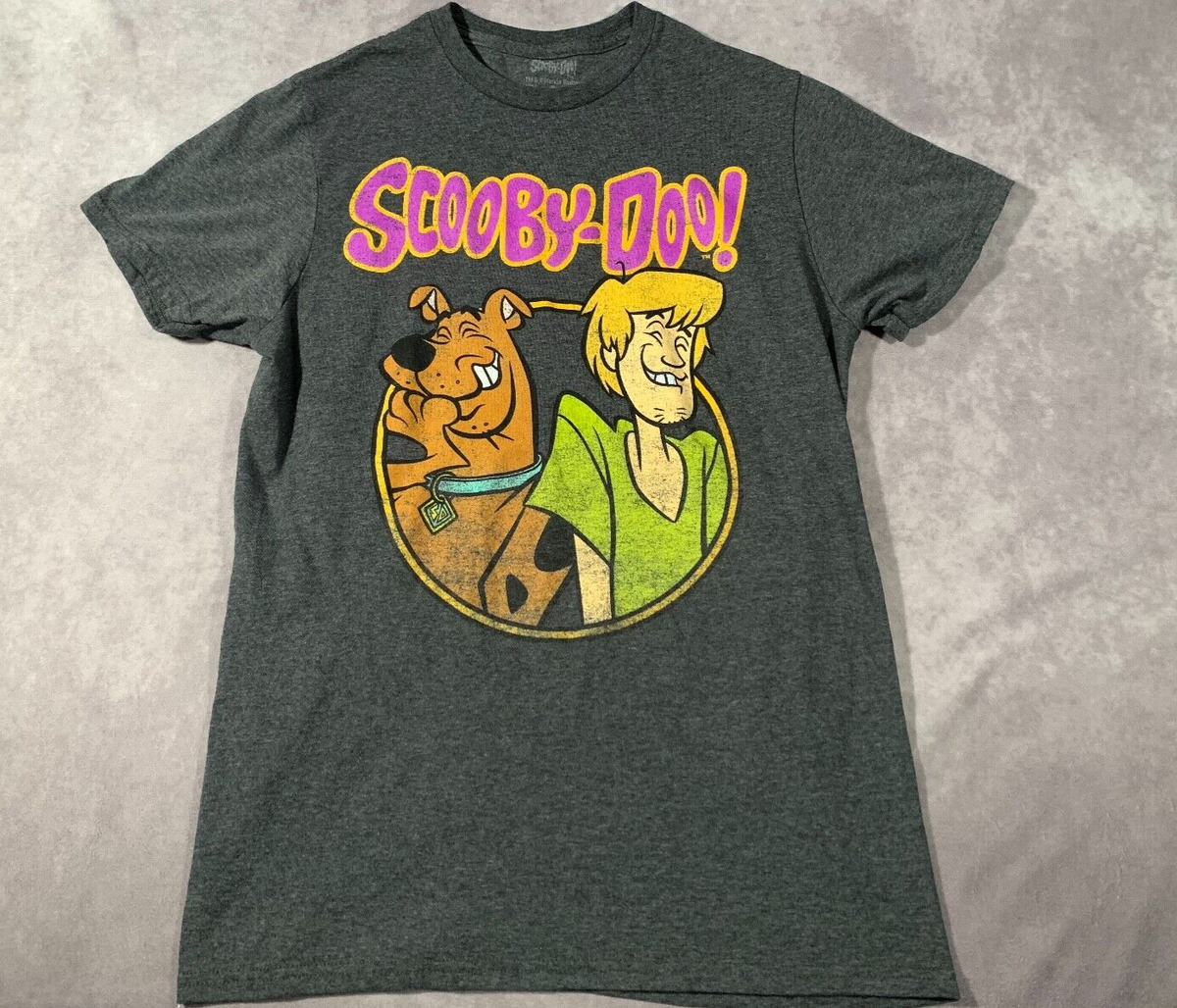 Scooby Doo Men's Faux Pocket T-Shirt - Black, Officially Licensed Graphic Tee - View #7