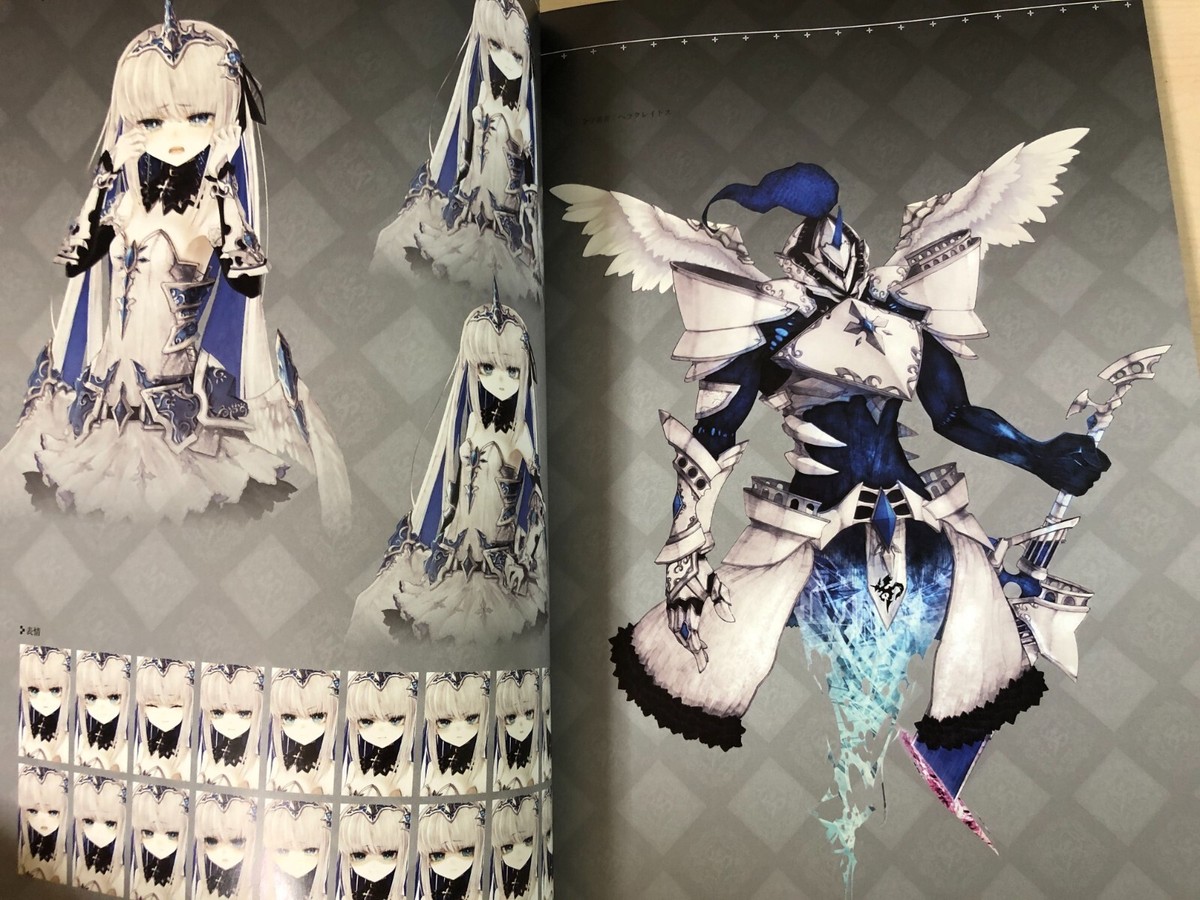 CRYSTAR Official Art Book Illustrations Rey Hatada Ryuichi