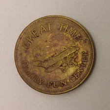 Great Time Hamilton, OH Arcade Game Token 24mm