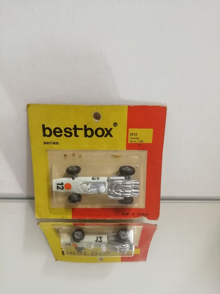 ミニカー HONDA F1 BESTBOX 2512 MADE IN HOLLAND Best Box Series 2512 HONDA FORMULE FORMULA 1 #12 3L WHITE