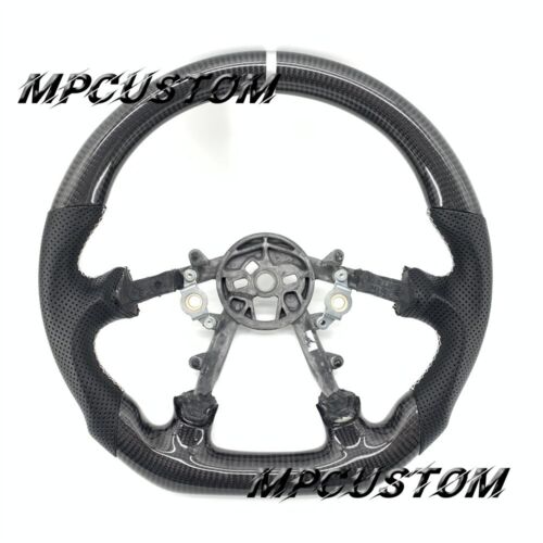 Fit For Chevrolet Corvette C5 Z06 1997-2004 Black Carbon Fiber Steering Wheel - Bild 2 von 7