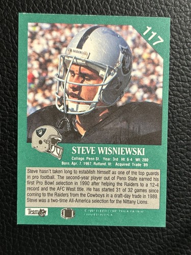 1991 Fleer Football - - Pick A Card -#1 - #199 +RC +HOF NM/MT - Picture 469 of 807