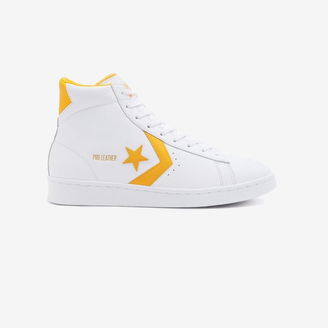 converse pro leather amarillo