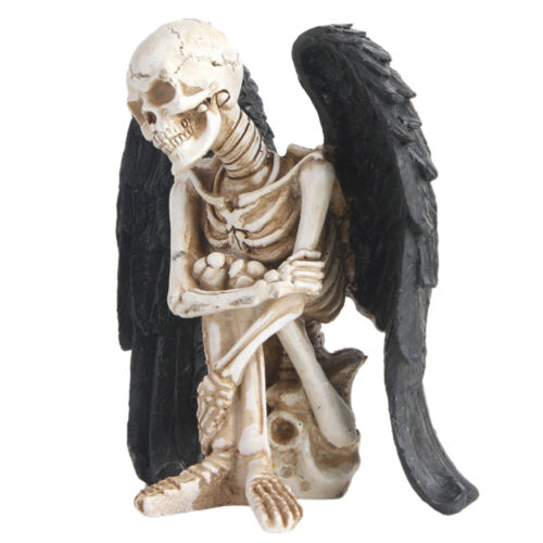  Skull Model Decoration Resin Halloween Ornaments Human Skeleton Model - Picture 1 of 12