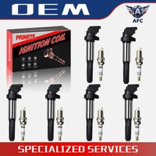 6x Ignition Coil Iridium Spark Plug For Bmw 325i 328i 330i 530i X3 Uf515 Oem