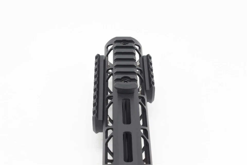 Black/Tan/Red Aluminum 5 7 9 11 13 Slot Picatinny Rail Section Fit M-Lock - Image 3 of 4