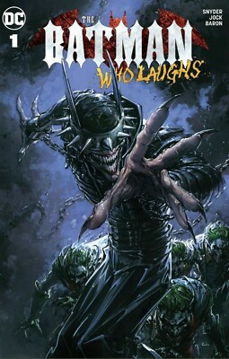 Batman Who Laughs #1 - Clayton Crain TRADE Variant - Dc Comics 2019
