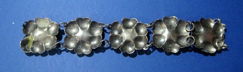 Vintage Ottoman Period Silver Bracelet – 33.4 Grams – Rare Collectible - 第 3/5 張圖片