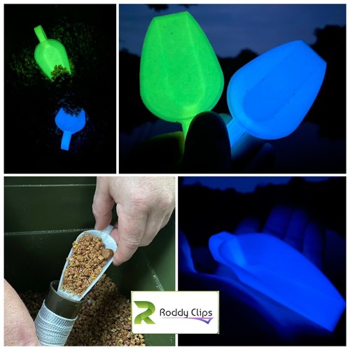 RC Tackle Glow In The Dark PVA Bag Mesh Scoop Loader Carp Fishing Bait - 第 1/8 張圖片