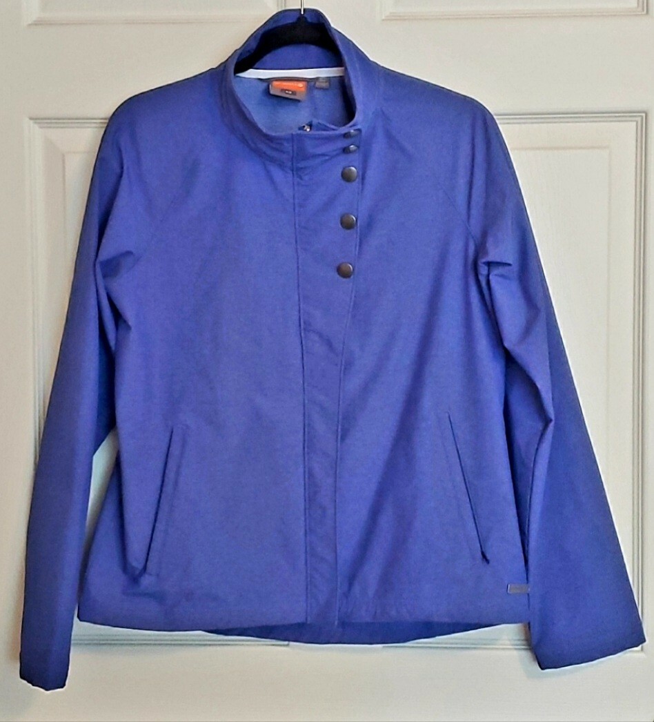 Merrell Womens Mariala Softshell Windbreaker Blue… - image 1