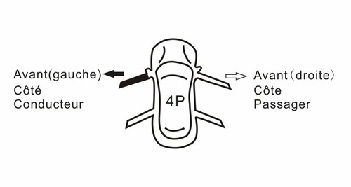 Lève-vitre électrique Avant Gauche AUDI A6(04/2004-2010)4F0837461 Pour 4Porters - Imagen 4 de 4