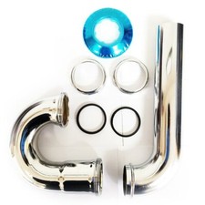 17 Gauge 1-1/2 " x 1-1/2 " Chrome Plated Brass Tubular P-Trap -4402802