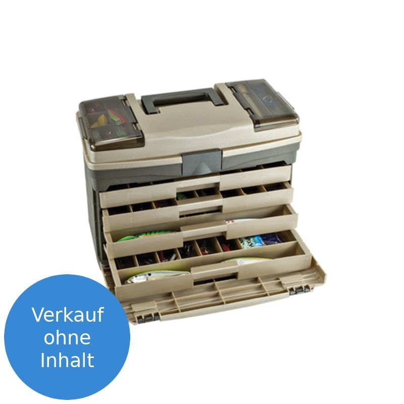 Выдвижной ящик для снастей серии PLANO 757004 Guide 41,1x22,4x30,2 см Графит/песчаник