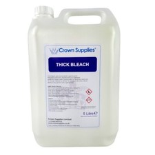 Thick Bleach 5 Litres Crown Supplies