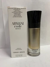 ARMANI CODE ABSOLU BY GIORGIO ARMANI 2.0 oz PARFUM SPR ORIGINAL 2018 VINTAGE