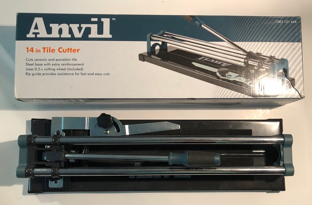 Anvil 14 inch Tile Cutter, USED IN BOX T | eBay