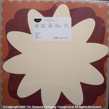 NEW CREATIVE MEMORIES HARVEST DECORATIVE CARDSTOCK 11.5 x 11.5 inches