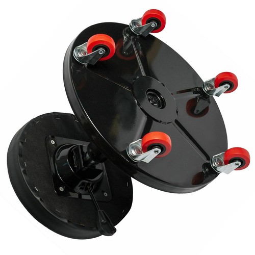Creeper Stool Seat Pneumatic Mechanic Round Car Bike Garage Workshop Black uk. - Picture 7 of 12