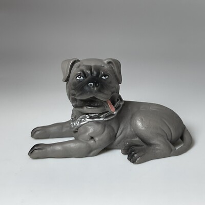 Hood Hounds Monstro Bull Mastiff Dog Cake Topper Gray Figure
