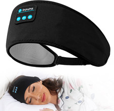 Bluetooth Sleep Headband Headphones -Sleep, Travel, Workouts, Black