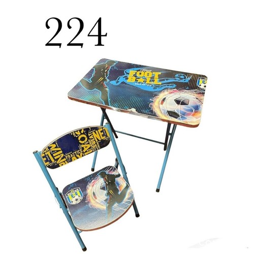 Vibrant Foldable Kids Table & Chair Set Different Designs Easy Storage - Picture 21 of 31