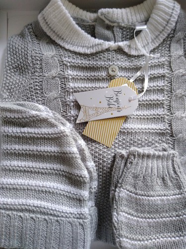 Baby Boys Knitted Outfit Romany Spanish Style Set Jumper Trousers Mitts Hat NEW - Picture 6 of 48
