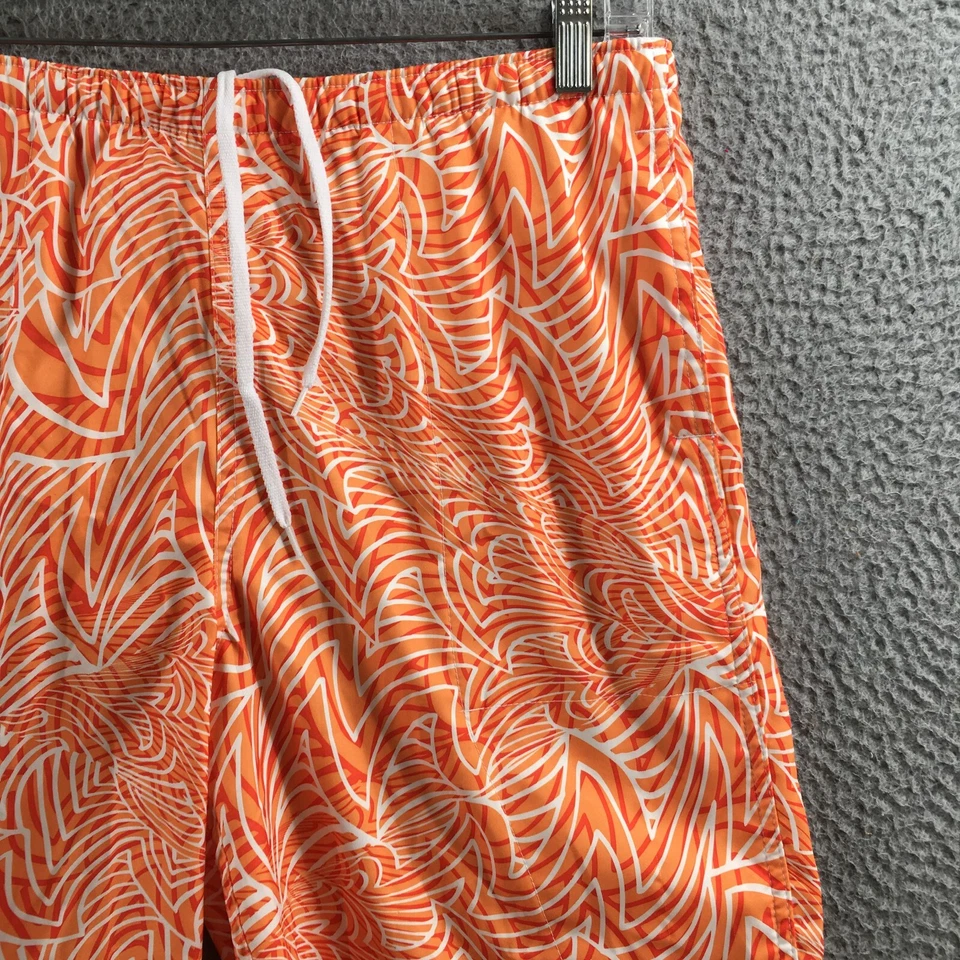 Bañador corto Reel Legends para hombre XL (32x9 real) naranja bolsillo con cordón Foto 3 de 4