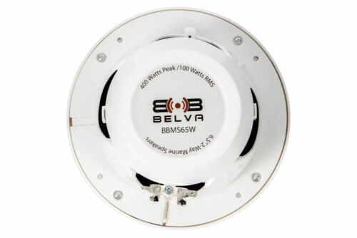 Belva BBMS65W 6,5"" 2-Wege 400 W weiß Marine Koaxial Lautsprecher UTV/ATV/Motorräder - Bild 8 von 11
