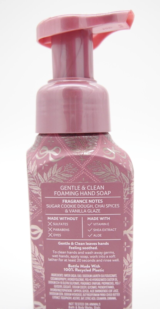 1) Bath Body Works CHAI SUGAR COOKIE Gentle Clean Foaming Hand Soap 8.75oz  New | eBay