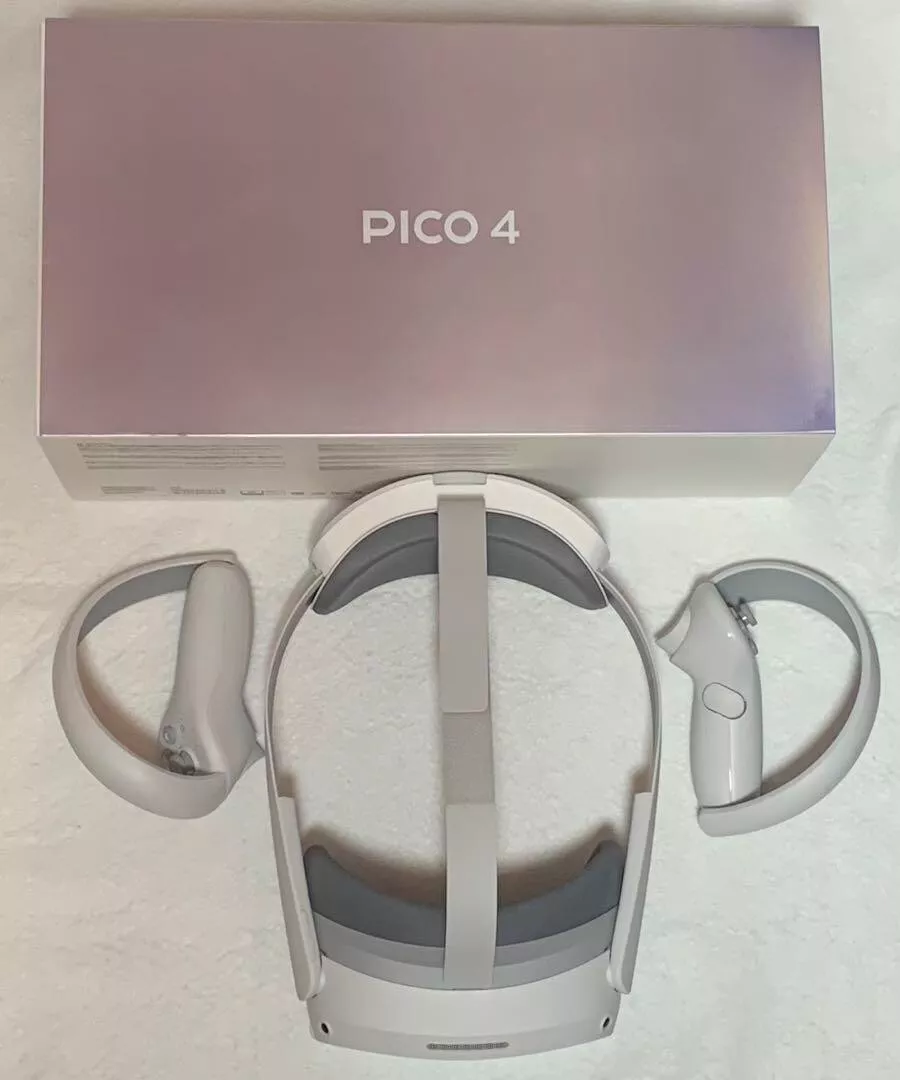 Pico 4 All-In-One Virtual Reality Headset 128GB Lightweight White